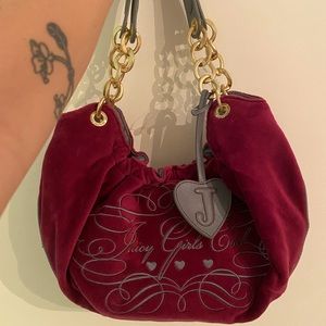 Juicy Couture “Juicy Girls Club” Velour Purse